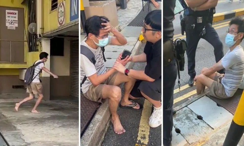 Man arrested for voyeurism after being chased down by TikToker, says he's 'really stressed'