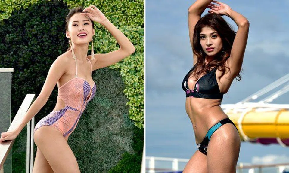 Tiong Jia En (left) and Zahra Khanum (right). PHOTOS: TNP
