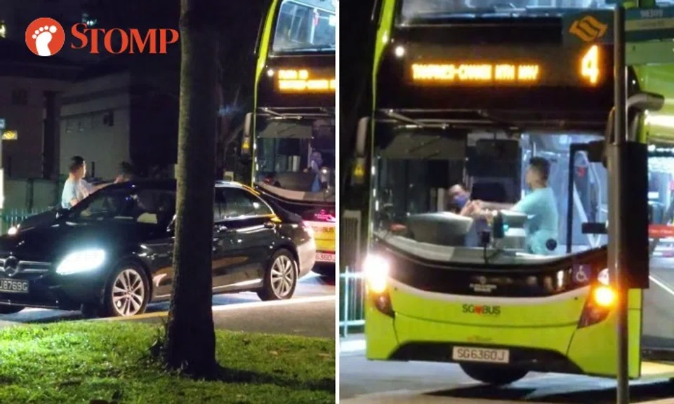 Stomper Peter shared a YouTube video of that incident, which happened at Flora Road near Loyang Avenue at close to midnight on Oct 31.