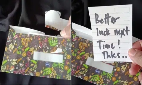 5-year-old gets note saying “better luck next time” for hari raya