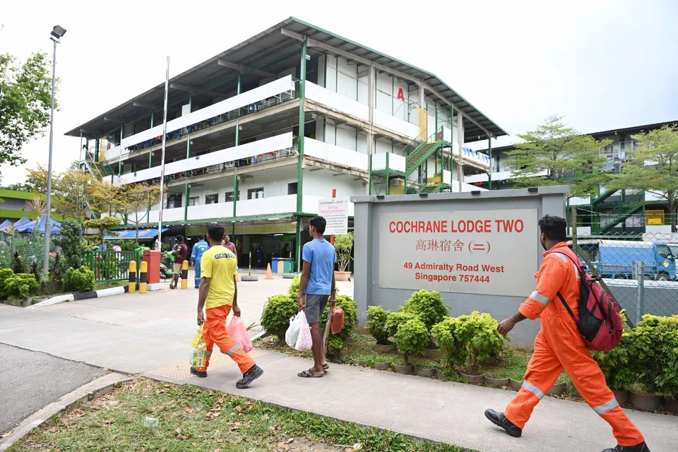 Some 390 employers have until April 30 to move their workers out of Cochrane Lodge 1 and 2 as the dorms will be demolished.