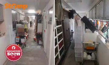 hoarding clutter at Bedok North