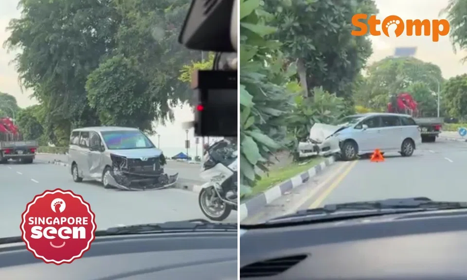 Accident involving 2 cars in Changi shocks Stomper, 58-year-old driver assisting investigations