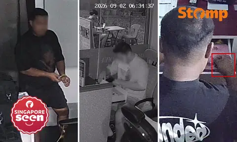 New hire allegedly steals $100 from Singapore barber shop