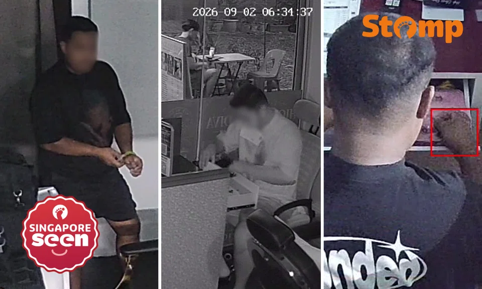 New hire allegedly steals $100 from Singapore barber shop