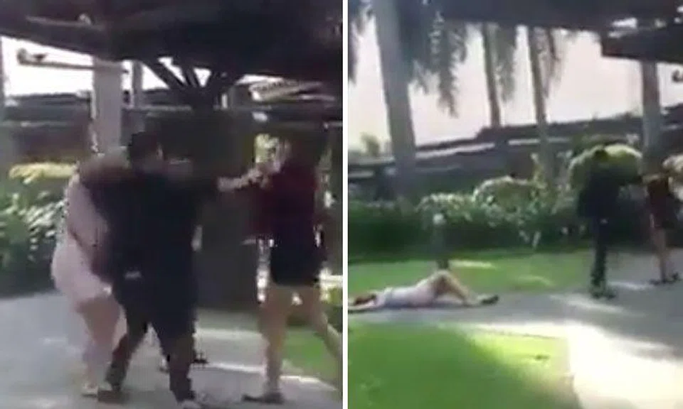 Video: Catfight breaks out as woman accuses another of cheating with BF