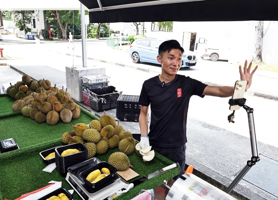 Live selling has helped Mr Lim reach new audiences.