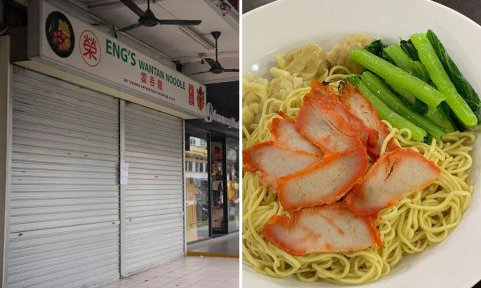 Licensee of Eng's Wanton Noodle fined $3,300 for selling food unfit for consumption after 68 fell ill