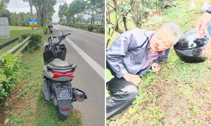 Motorcyclist taken to hospital after accident with car on SLE is SBS ...