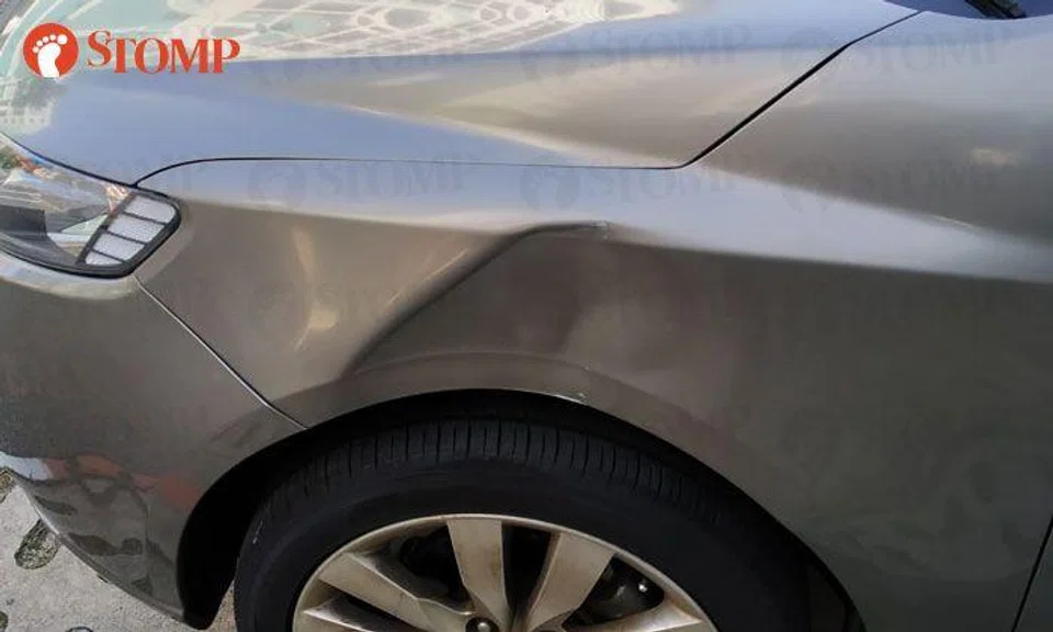 Yet another person's car gets damaged in hit-and-run at Pasir Ris carpark