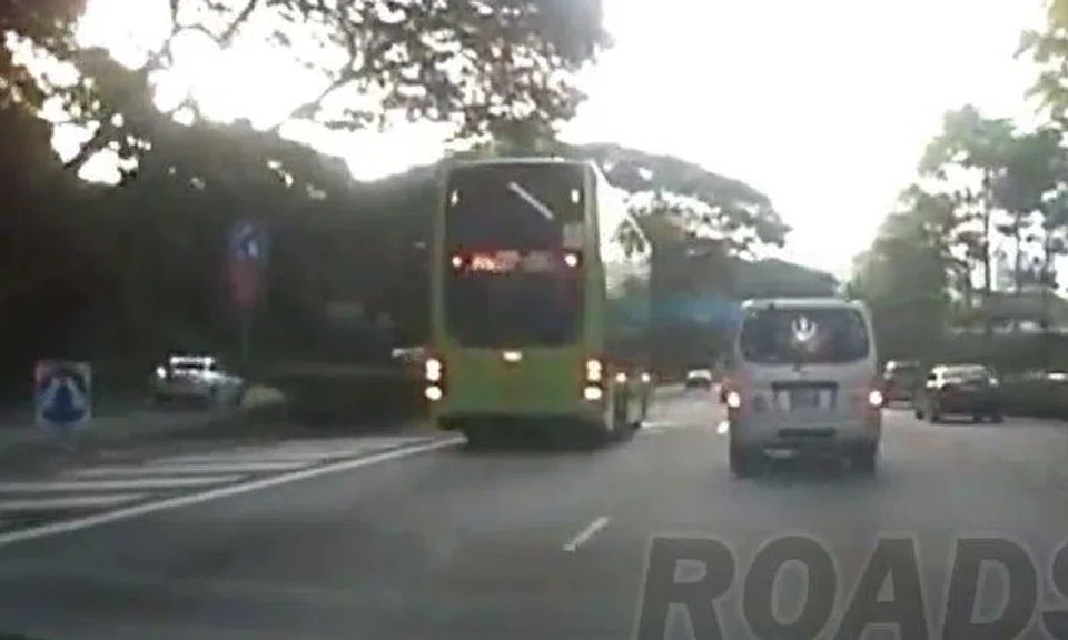 SBS Transit bus driver who reversed on AYE after missing exit gets suspended