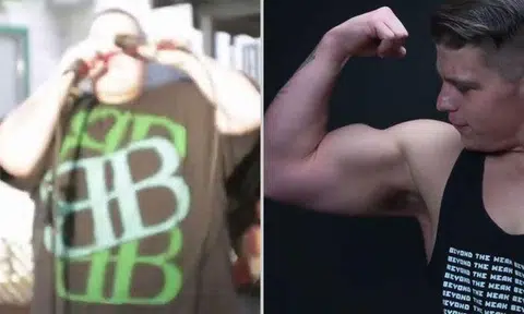One man's shocking transformation after losing over 70kg -- it's not what you would imagine