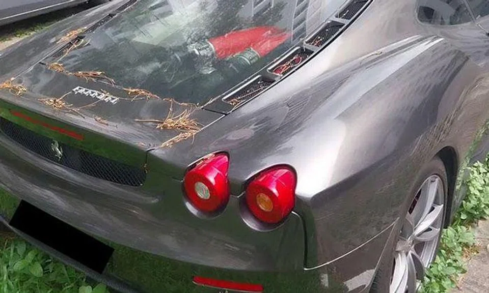 Owner of abandoned Ferrari given deadline to remove it from Jurong West carpark