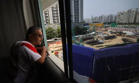 ‘It’s very noisy’: Some Punggol residents affected by noise from Cross Island Line work