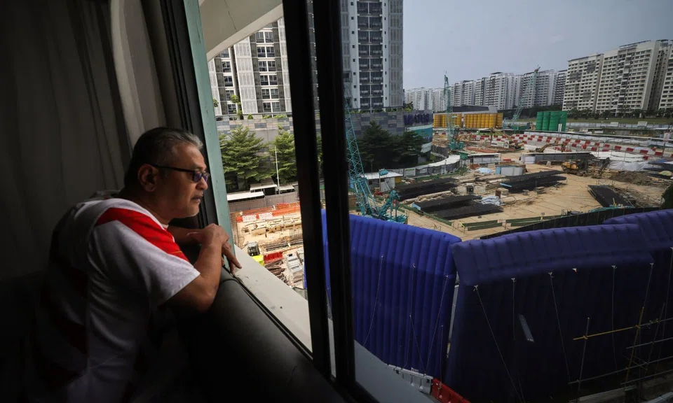 ‘It’s very noisy’: Some Punggol residents affected by noise from Cross Island Line work