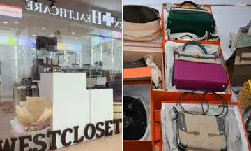 Indonesian woman misappropriates luxury bags