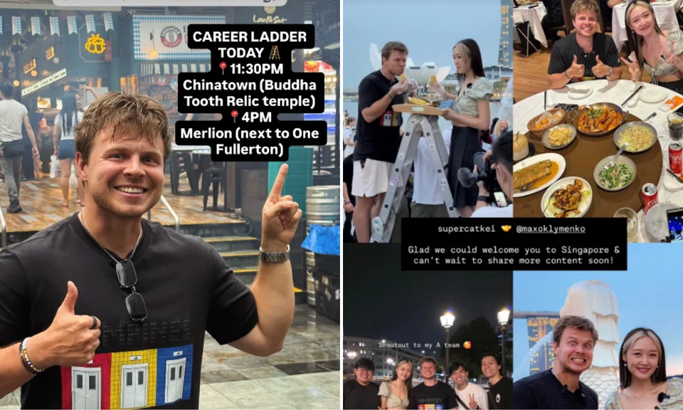 He interviewed people, including local content creator and streamer supercatkei and Grab CEO, Anthony Tan.