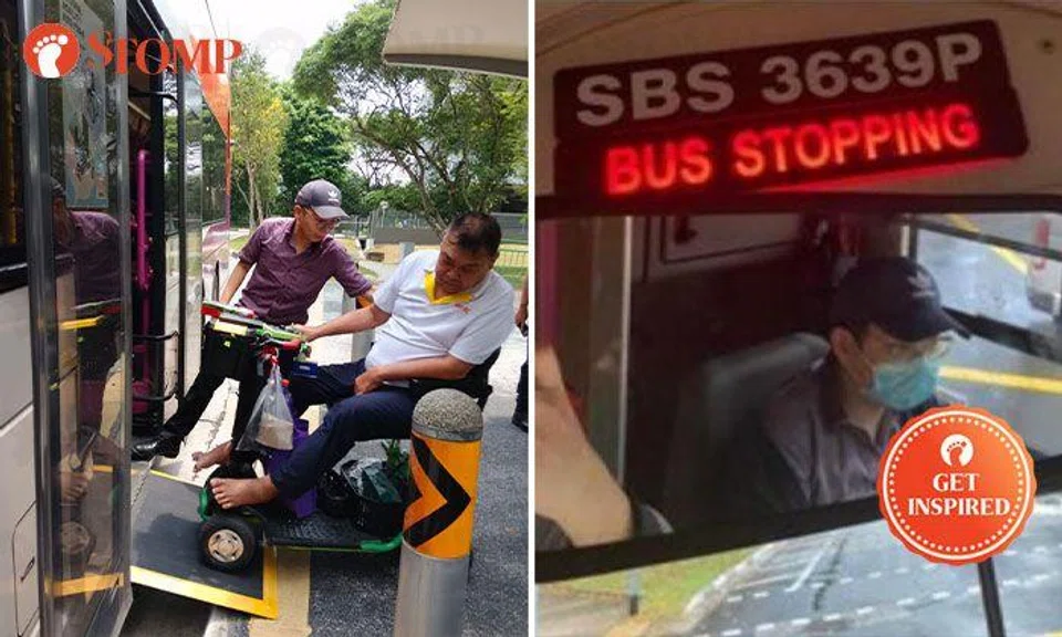 Stomper commends SBS Transit bus captain for his stellar service