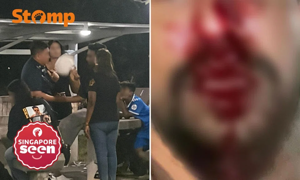Group punch man over staring incident at Sembawang Beach Park