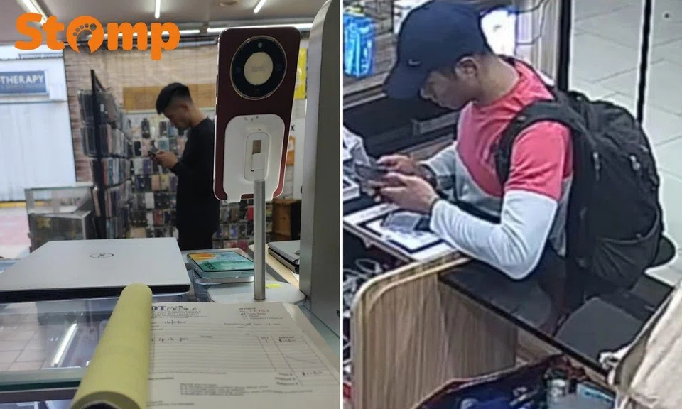 Stomper found out that Lim had allegedly used the same ruse at other shops.