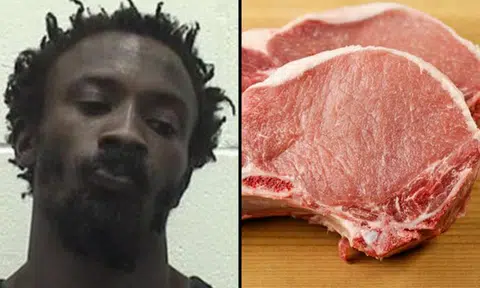 Unfilial American son throws pork chop and headbutts 60-year-old mother for not getting him cigarettes