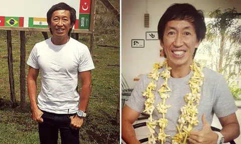 Mr Joseph Chean leaves his wife Kim and two daughters, Olivia and Ashley. 