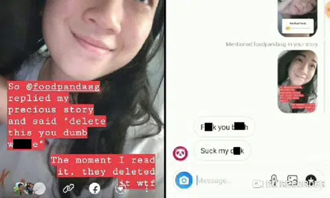 Customer receives crude messages after Foodpanda's Instagram account gets hacked