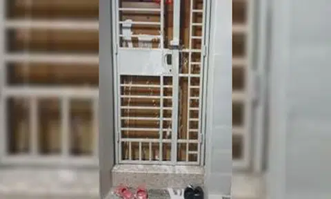 22-year-old man arrested after allegedly splashing Ang Mo Kio HDB flat with white paint