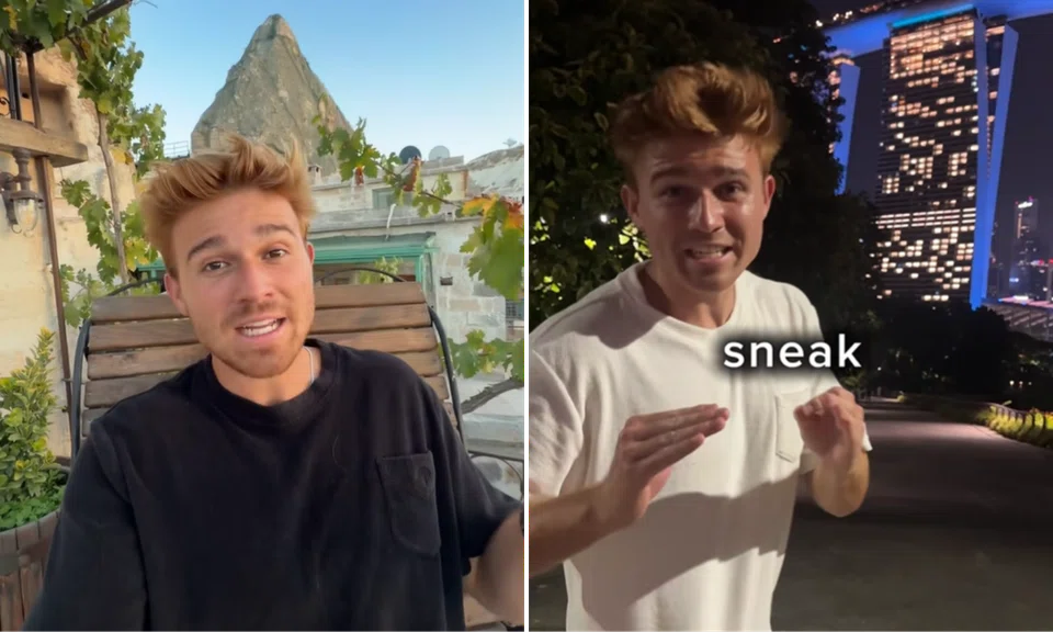 Kaz Sawyer addressed the Singapore infinity pool trespassing controversy in a TikTok post.