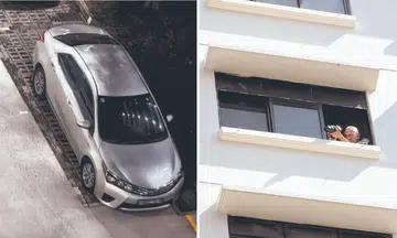 Tampines vigilante littering parking offences