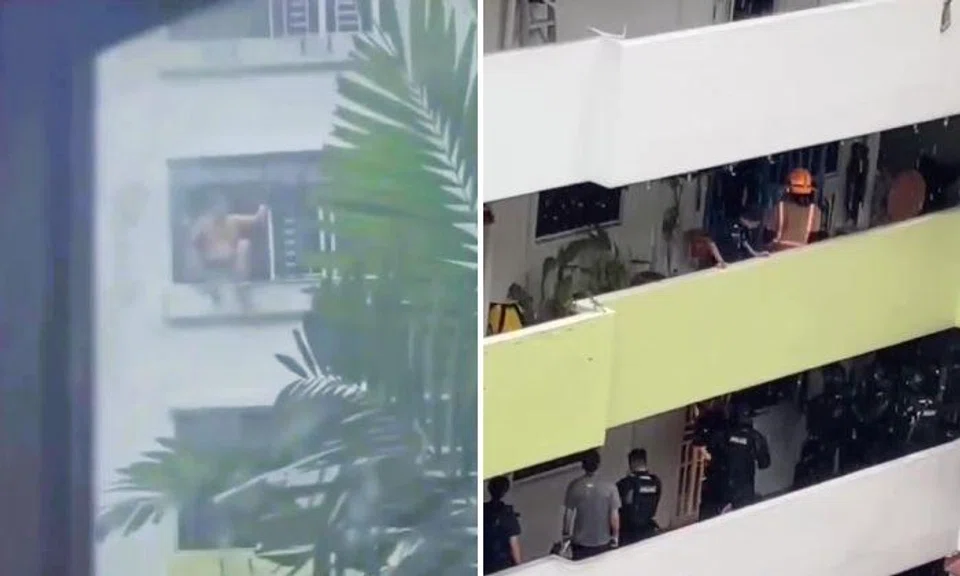 Videos of the incident circulated online.