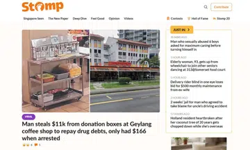 Stomp website refresh design video section