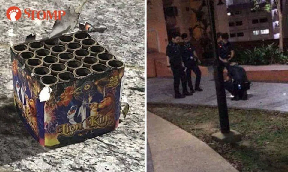 37-year-old man arrested for setting off fireworks in Ang Mo Kio on Deepavali after Stomp report