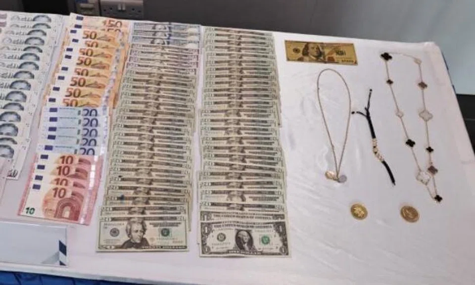 Their loot also consisted of local and foreign currencies from the house, totalling about $11,500.