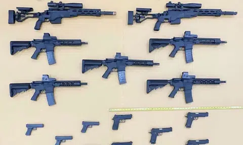 Police raid man's Race Course Lane home after tip-off and find 154 replica guns