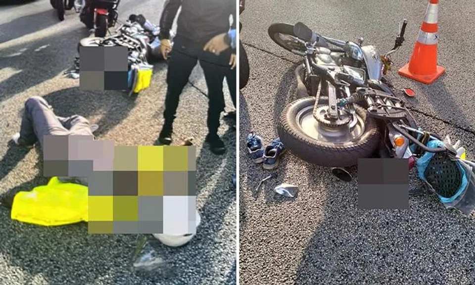 Hit-and-run accident leaves 65-year-old motorcyclist unconscious on KJE