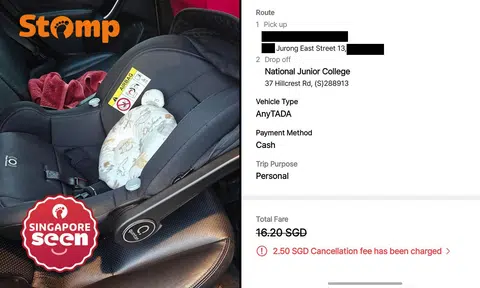 Tada driver tells mum to cancel ride over baby and car seat