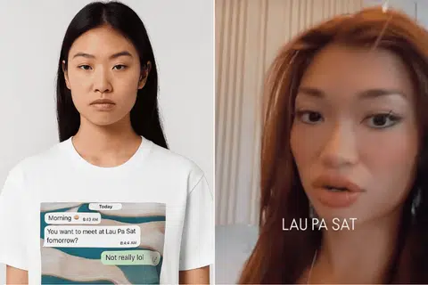 "From viral headlines to wearable punchlines," her caption read. 