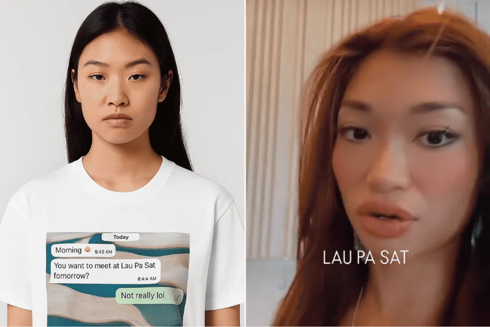 "From viral headlines to wearable punchlines," her caption read. 