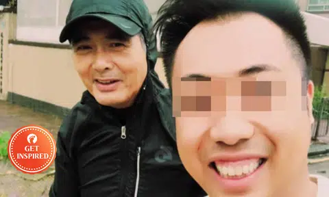 Chow Yun Fat helps to clear Hong Kong road after Typhoon Hato