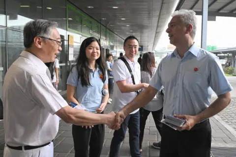 GE2025: A firm handshake and the fight is on in Punggol GRC