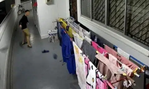 Man throws eggs at elderly neighbour's front door because he's 'irritated' by noise coming from unit