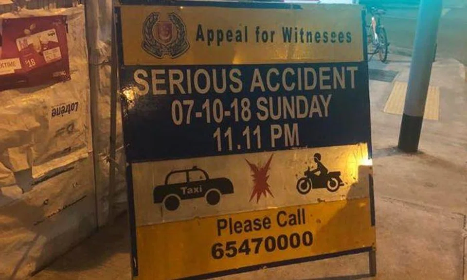 65-year-old biker unconscious after accident along Macpherson Road, family appealing for info