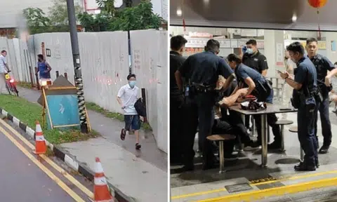 Man allegedly attacks 7 including 6-year-old girl, gets pinned down by passers-by before arrest