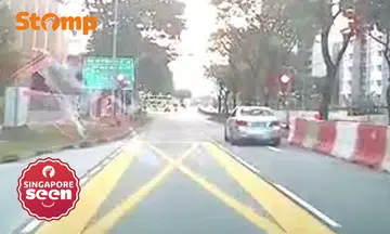 red light running, Bukit Batok traffic, reckless driving