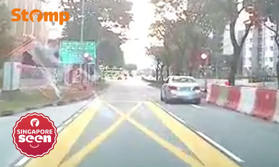 red light running, Bukit Batok traffic, reckless driving