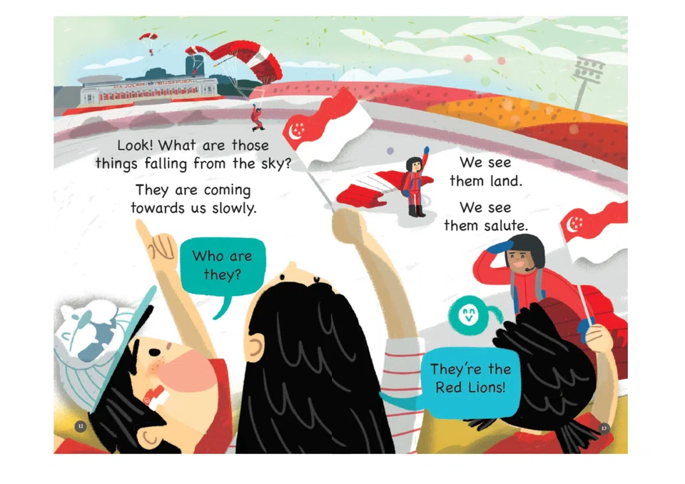 First published in 2016, picture book Timmy & Tammy At The National Day Parade has been refreshed with new illustrations.