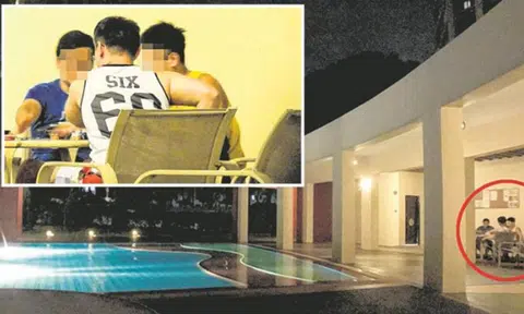 Youths openly gamble at Dover condo pool, tell resident, "My friend is from the police"