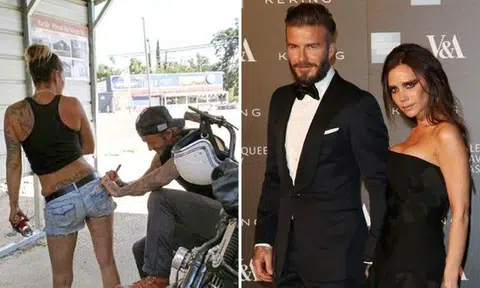 David Beckham "shows off daring side" with female fan amid rumours of marital problems