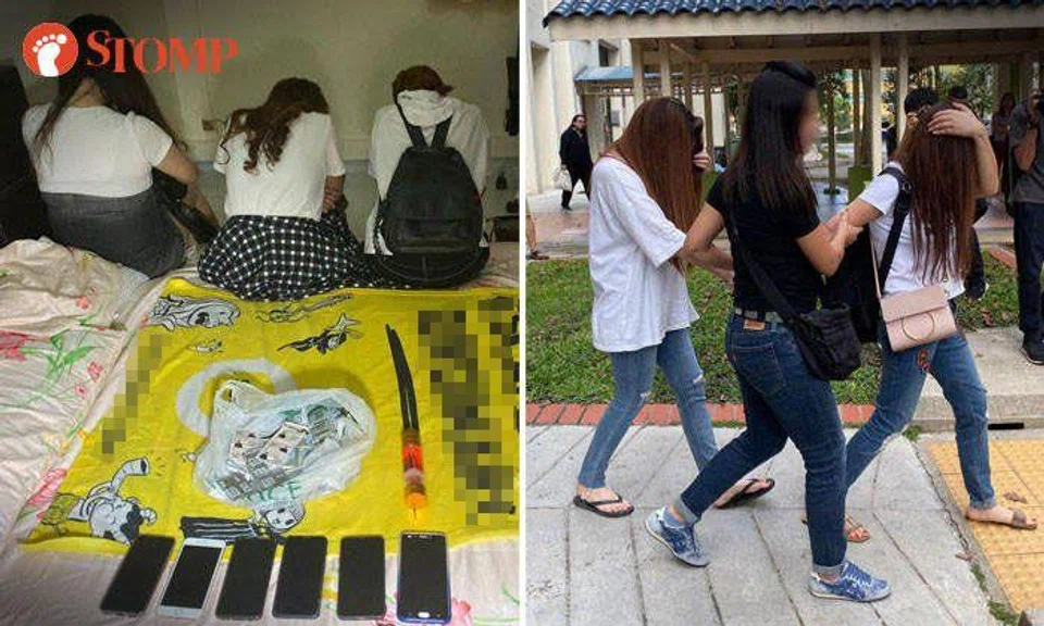 Stomp follows police on anti-vice raid: 6 women arrested in Woodlands HDB flats